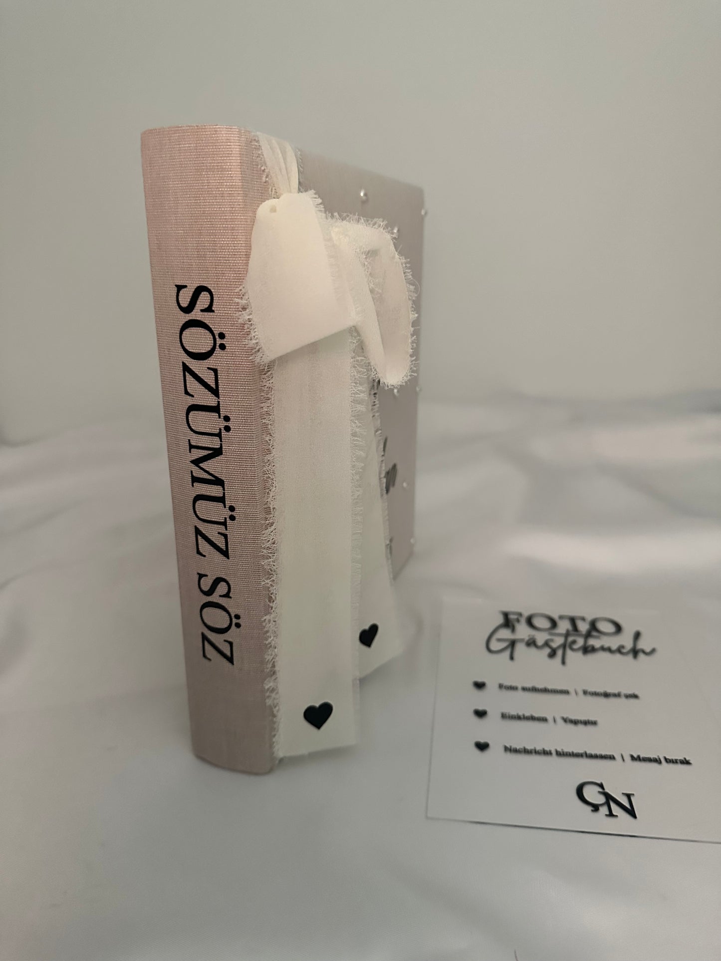 Foto-Gästebuch Schild