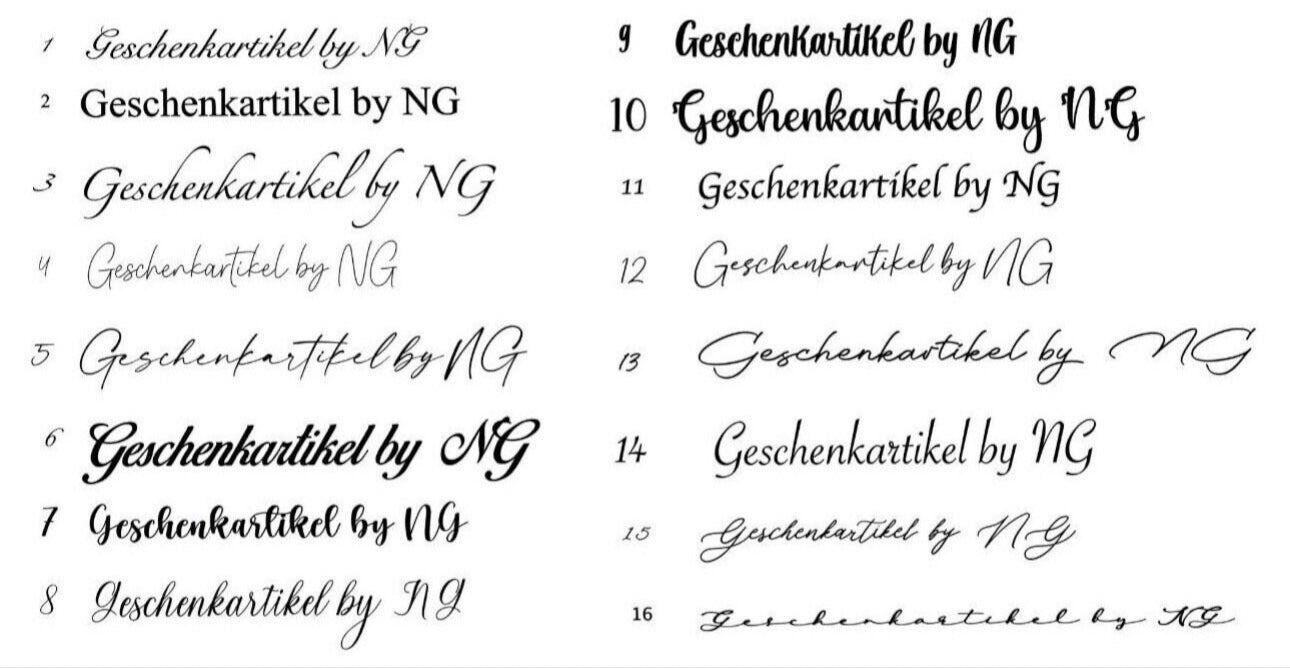 Serviertenbanderolen