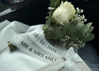 Blumenstrauß-Band aus Chiffon