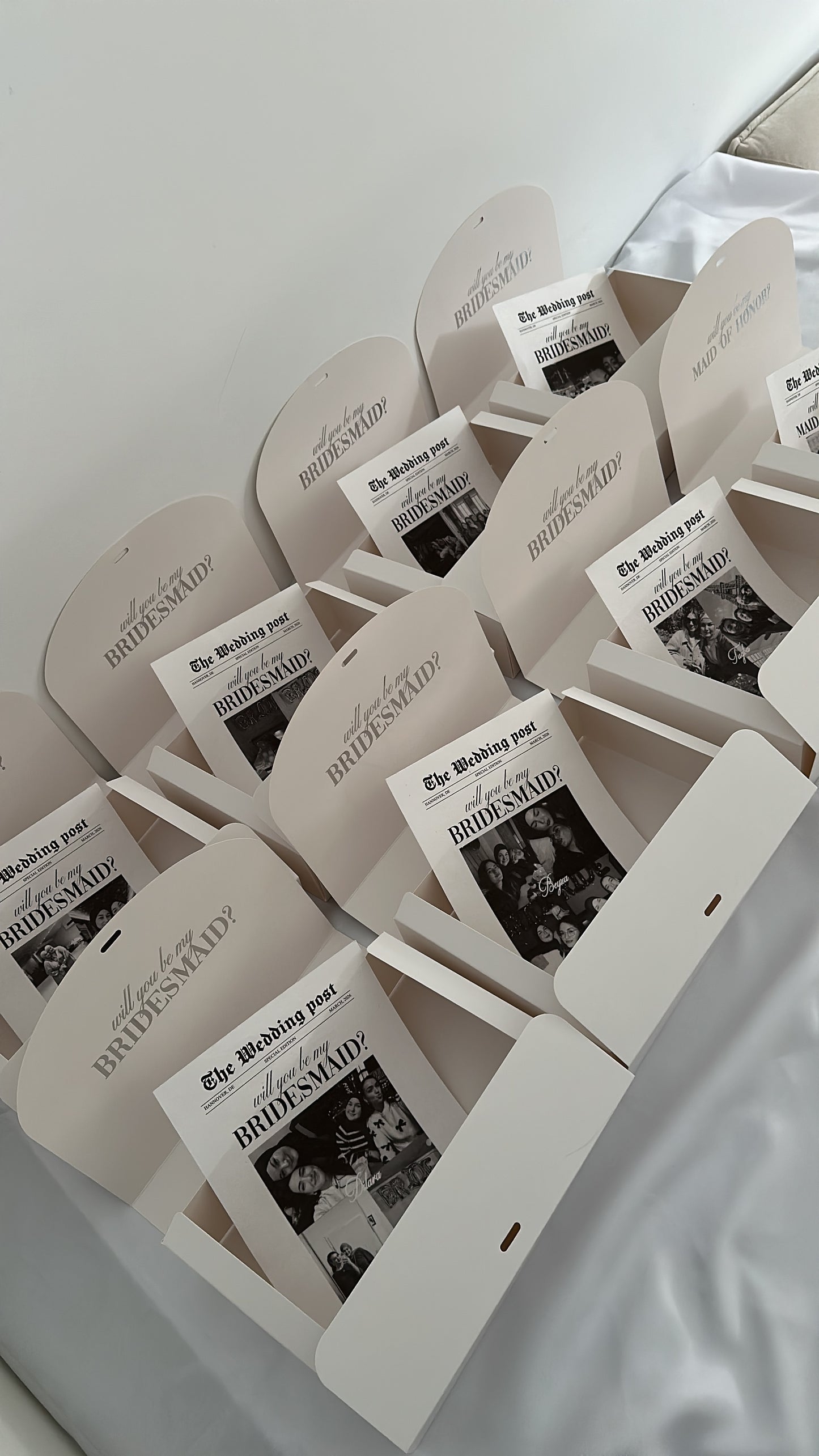 Bridesmaid Geschenkboxen