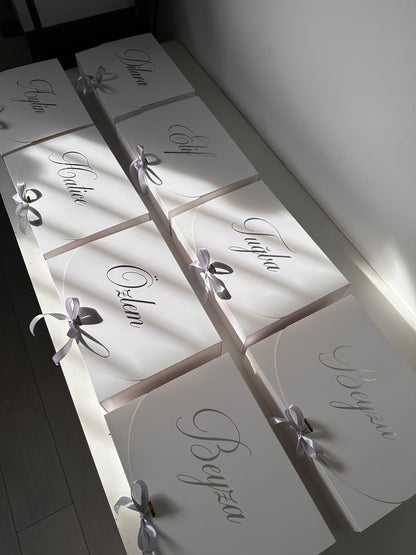 Bridesmaid Geschenkboxen