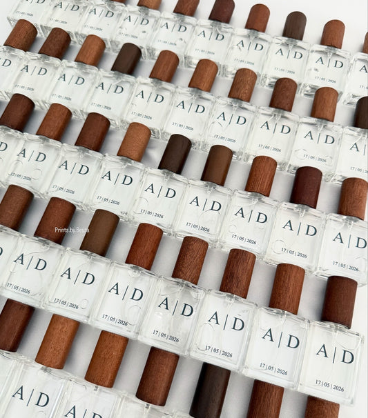 Kolonya Gastgeschenke Holzdeckel