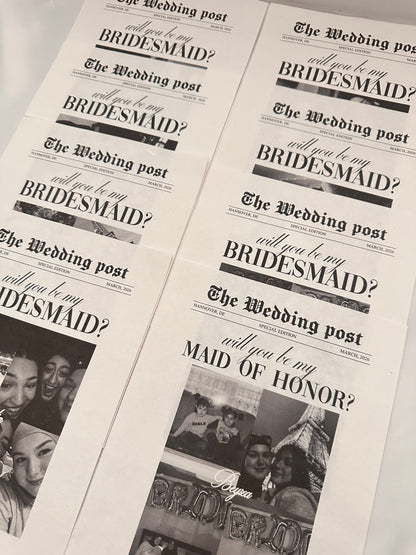 Bridesmaid - The wedding  Post
