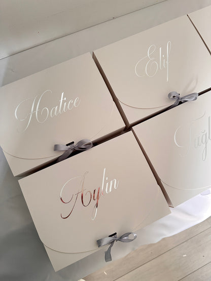 Bridesmaid Geschenkboxen